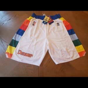VINTAGE NBA DENVER NUGGET SHORTS